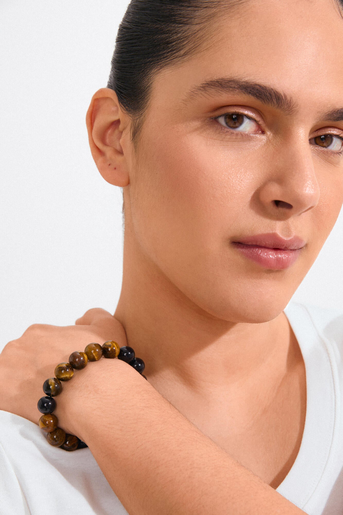 Aase armbånd - Black/Brown